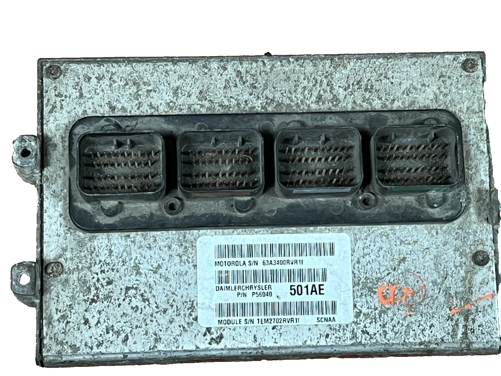 03 2003 Dodge Durango 4.7L Engine Control Module ECM ECU OEM 56040501AE