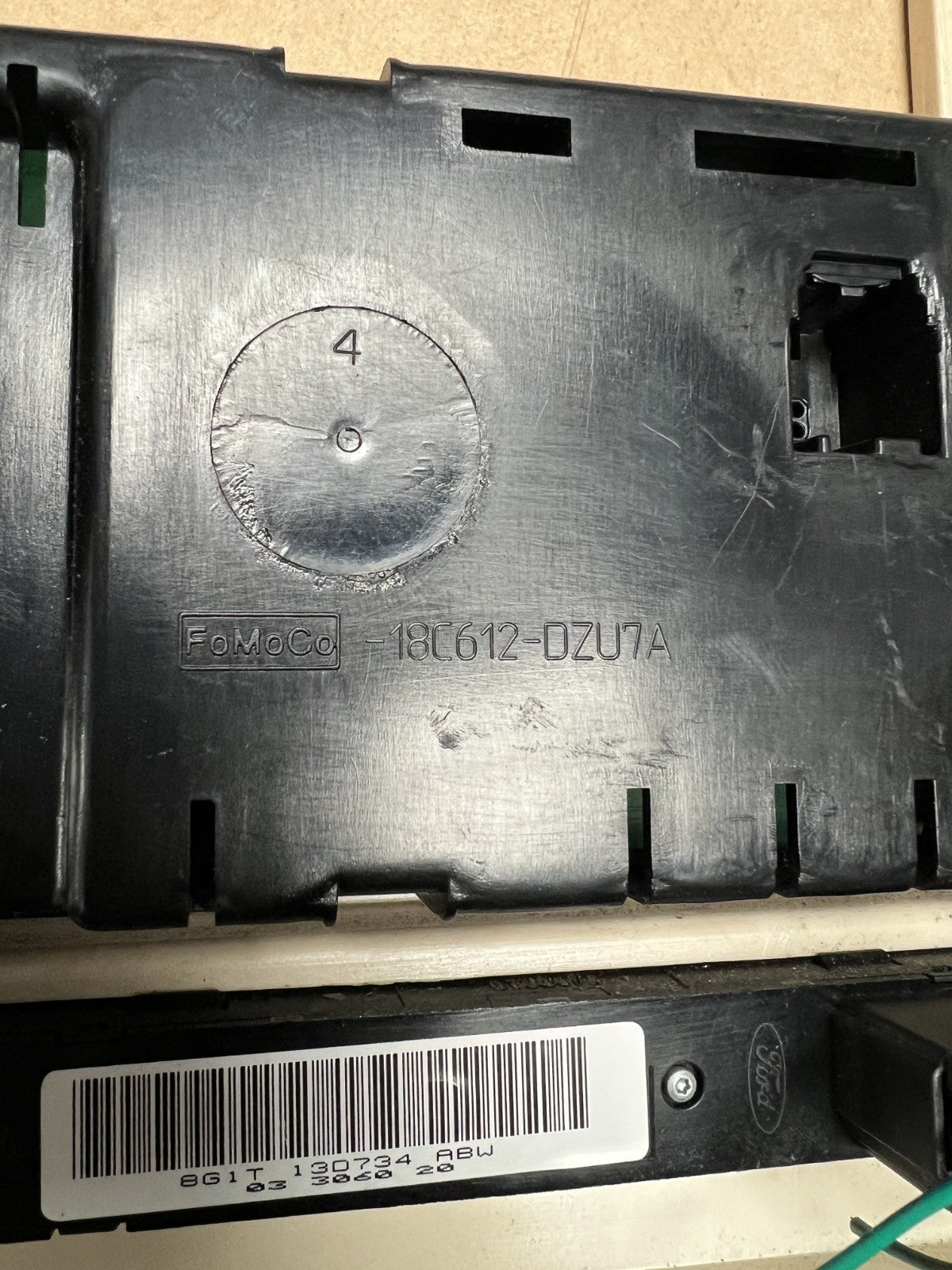 AC HVAC Climate Temperature Control 18C612 DZU7A fits 2008 2009 Ford Taurus SEL