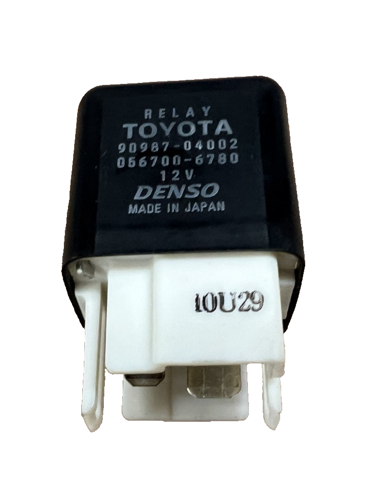 1984-2002 Toyota 4Runner Denso Blower Motor Relay 12V 90987 04002 Black