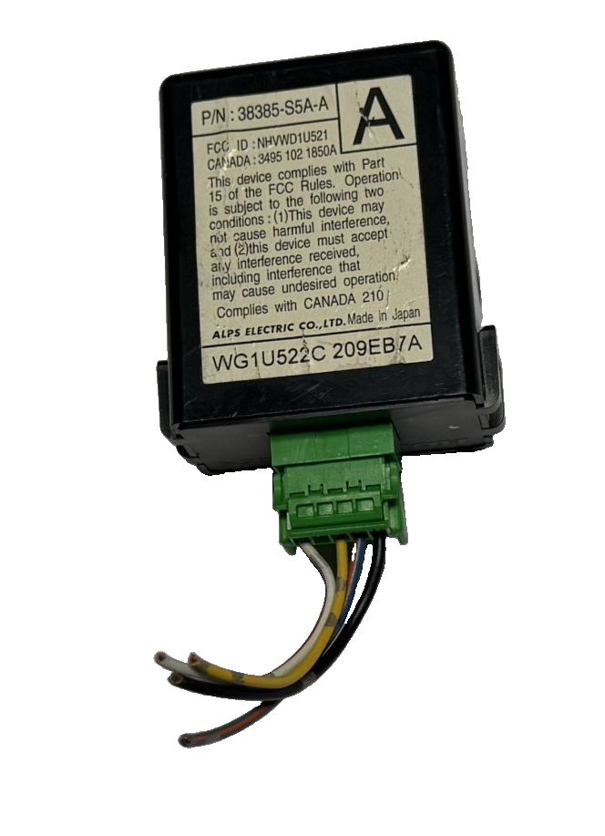 01 02 03 04 05 Honda Civic Keyless Entry Receiver Module 38385 S5A A, WG1U522C