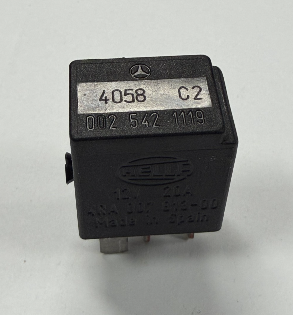 Mercedes-Benz Multi Purpose Relay 12V 20A 4RA 007 813 00, 002 542 1119