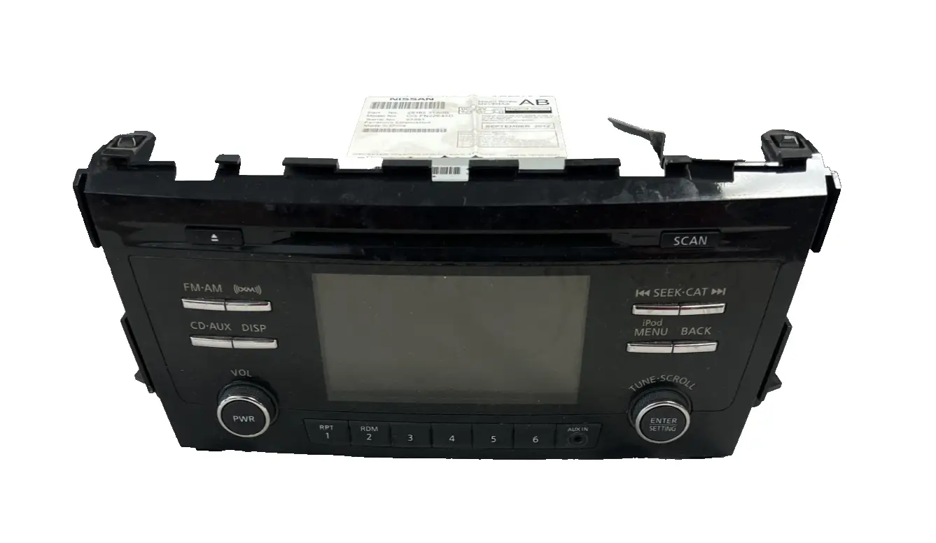 2013-2015 Nissan Altima Single CD AM FM SAT Radio Aux Receiver 28185 3TA0B by Nissan