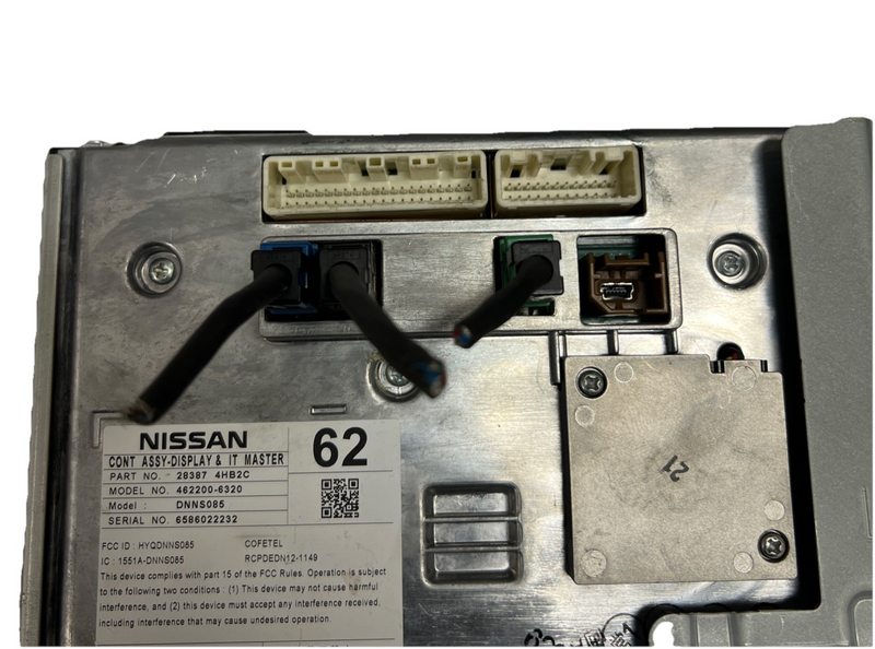 2017-2019 Nissan Pathfinder Navigation Multimedia Display Touch Screen OEM