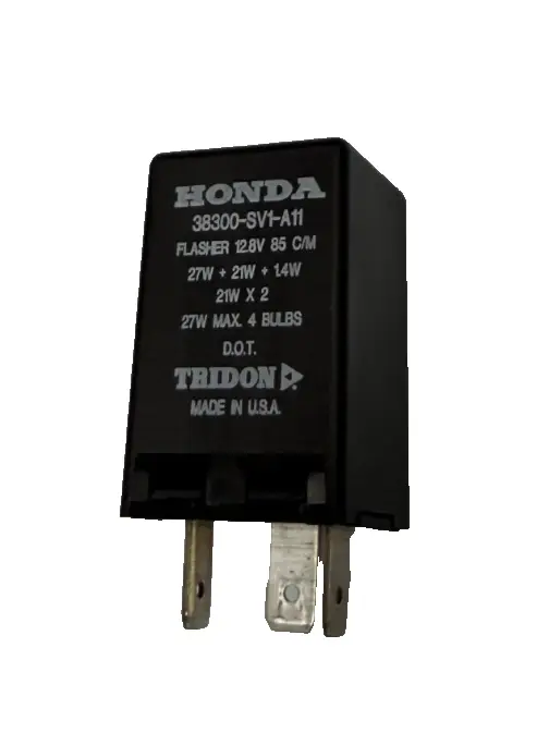 96-00 Honda Civic Flasher Hazard Control Relay 12.8V 38300 SV1 A11 Black by Honda