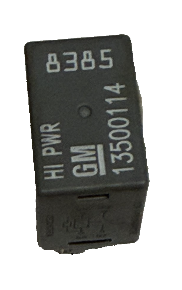 12 2012 Chevrolet Chevy Aveo High Power 4 Pin Multi-Use Relay 13500114 Black