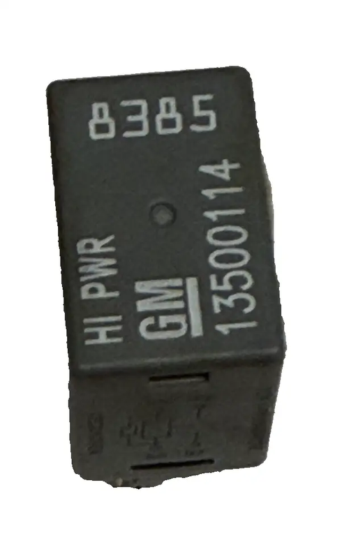 12 2012 Chevrolet Chevy Aveo High Power 4 Pin Multi-Use Relay 13500114 Black by GM