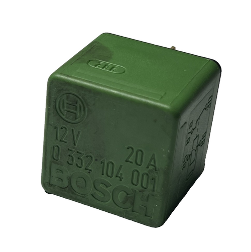 1995-1999 Toyota Avalon Cooling Fan Relay 12V 20A OEM 0 332 104 001 Green