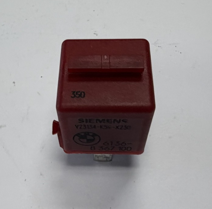 1996-2002 BMW E36 Z3 Multi Function Change Over Contract Relay 8 367 100 Red by BMW