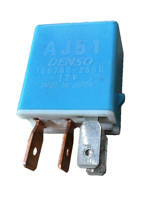Denso 4-Pin Relay 12V 156700 2560 Blue fits 04 2004 Mazda RX8 2.6 Petrol