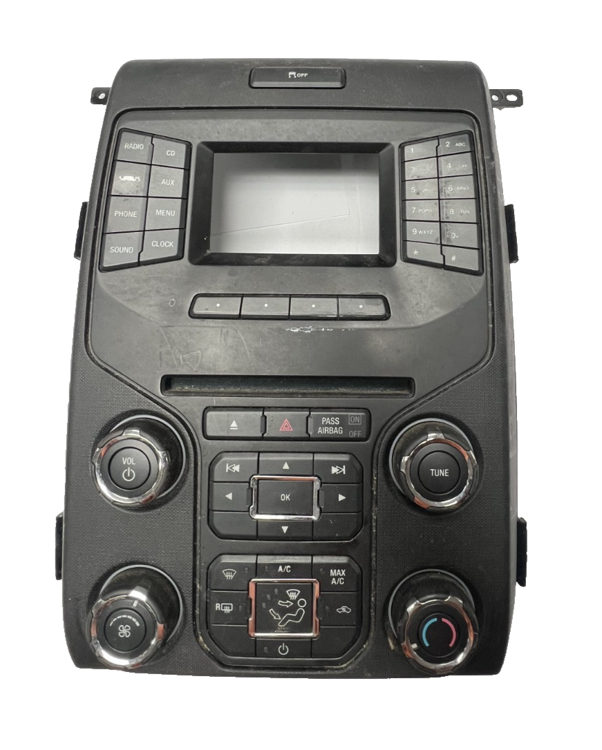 Radio Trim Bezel Surround Climate Switch DL3T 18A802 BD3JA6 fits 13 14 Ford F150