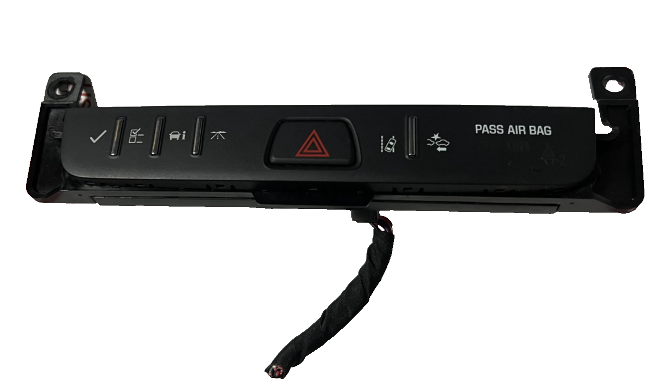 2014-2017 Chevrolet Traverse Info Hazard Collision Alert Switch Panel 23369964