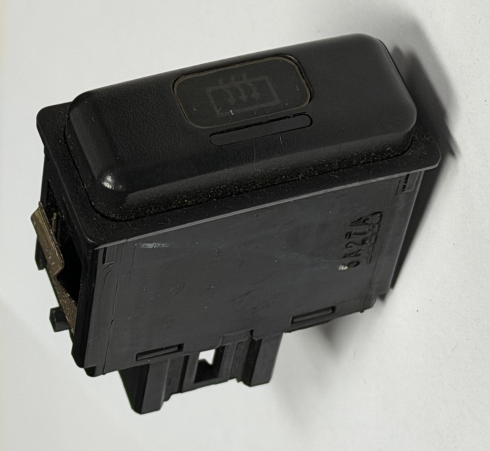 1994 1995 1996 1997 Honda Accord Defrost Switch Button Control 6A27A Black
