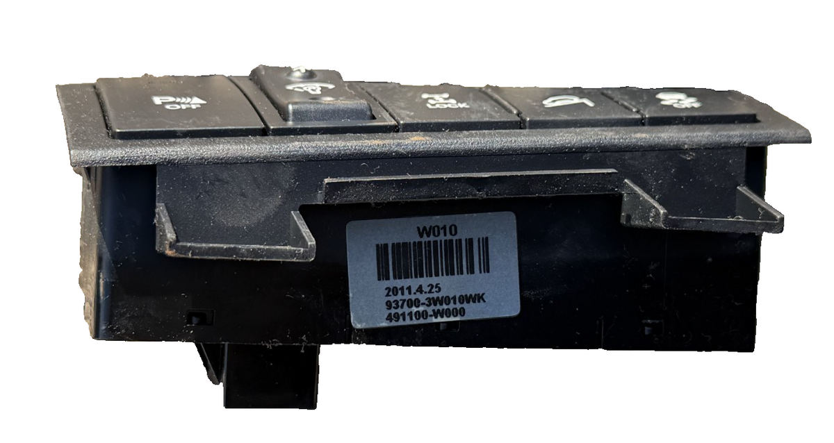 2011-2013 Kia Sportage Dash Traction Assist 4WD Switch Assembly 93700-3W010WK by Kia