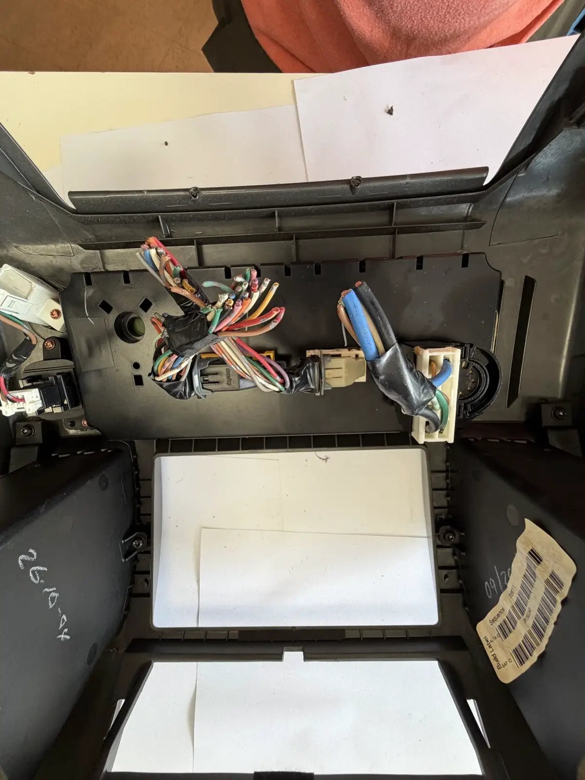 2005-2012 Nissan Pathfinder Radio Bezel Climate Control 27500 EA50A, 10302004 by Nissan