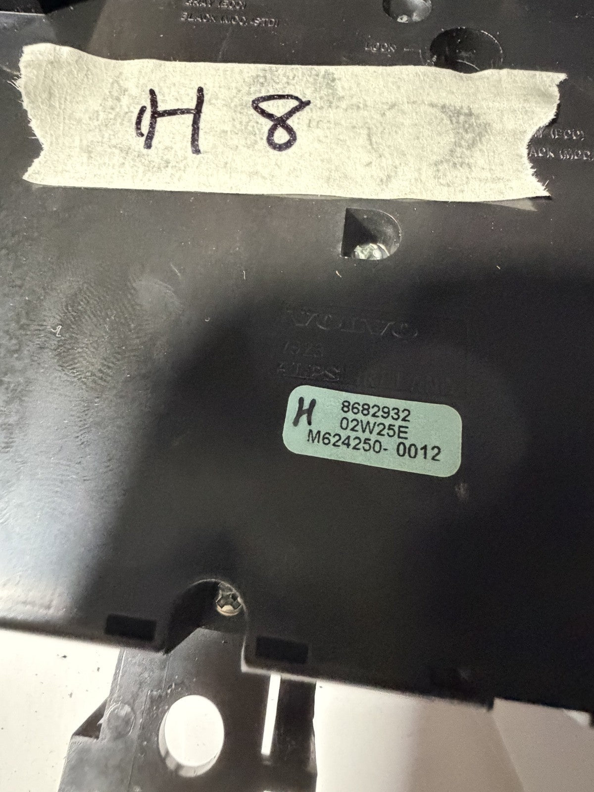 01-04 Volvo XC70 S60 V70 V70XC AC Temperature Climate Control Panel 8682932
