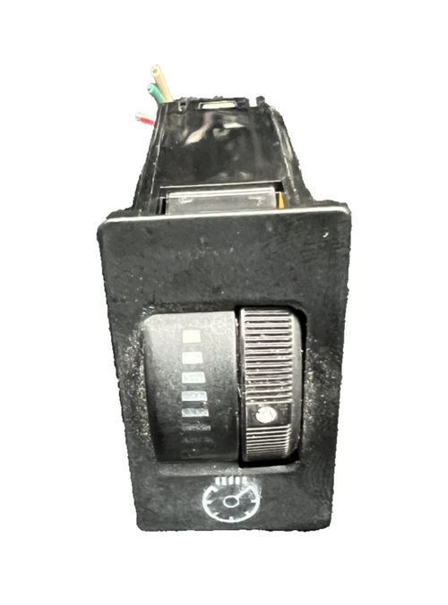 Dash Dimmer Switch Rheostat F11CS2 fits 2003-2008 Toyota Corolla Black