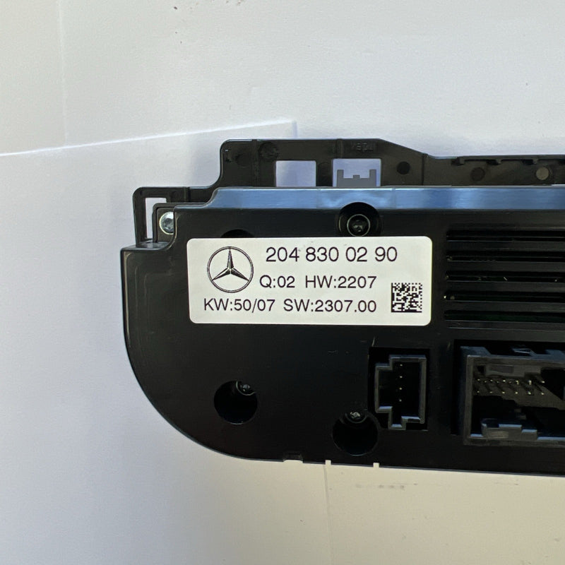 2008-2011 Mercedes W204 C300 C63 AMG AC Heater Temperature Climate Control OEM