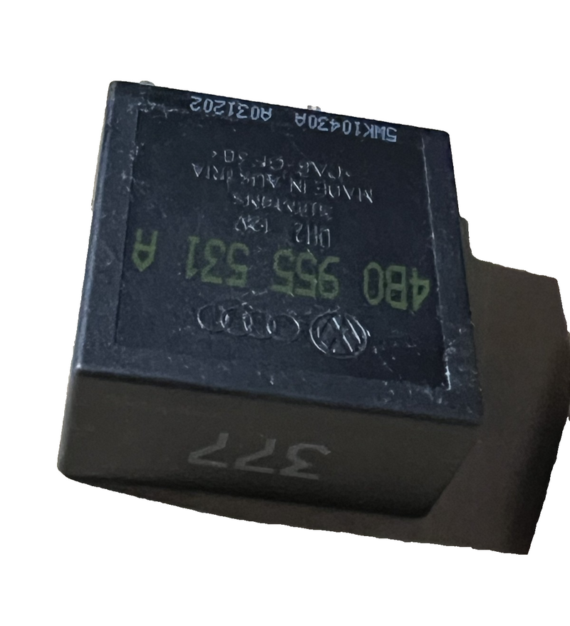 Wiper Relay 4B0 955 531 A, 5WK10430A fits Volkswagen Audi Jetta Golf GTI