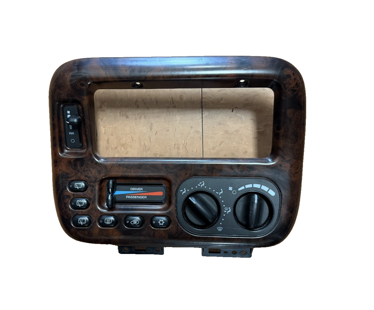 AC Heater Climate Control Bezel 04677966AB fits 99-00 Chrysler Town & Country