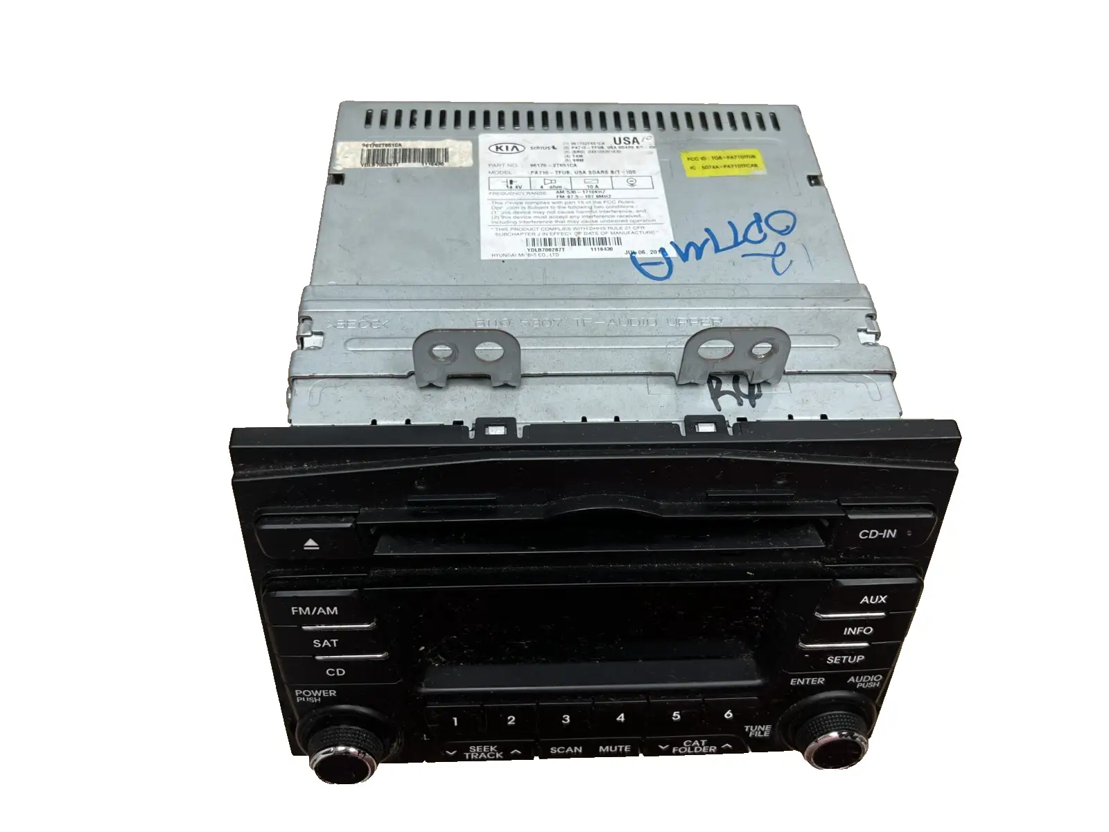 2011 2012 2013 Kia Optima AM FM CD Player Radio Receiver OEM 96170 2T651CA by Kia