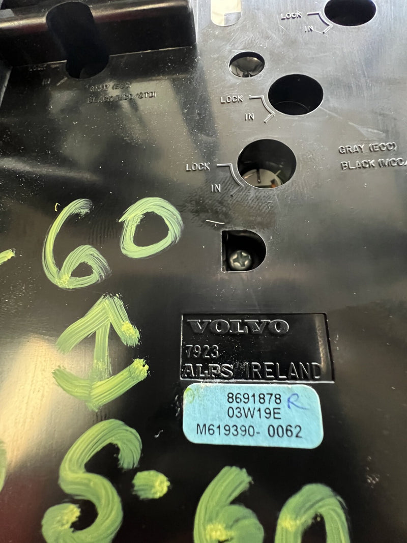 2004 Volvo S60 AC Heater Climate Temperature Control OEM 8691878, M619390 0062