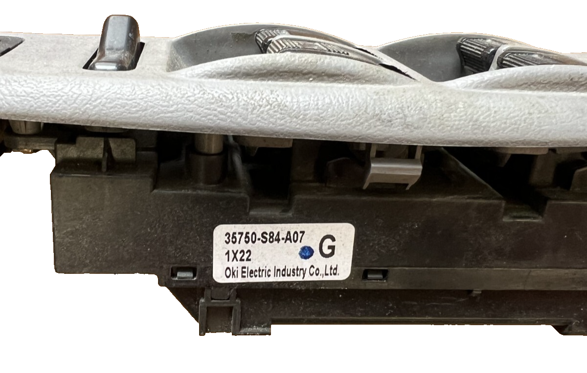 99 00 01 02 Honda Accord Power Window Control Switch Driver Side 35750-S84-A07