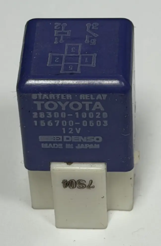 Denso 4 Pin Starter Relay 28300 10020, 156700 0503 fits 1994-2005 Toyota Celica by Toyota