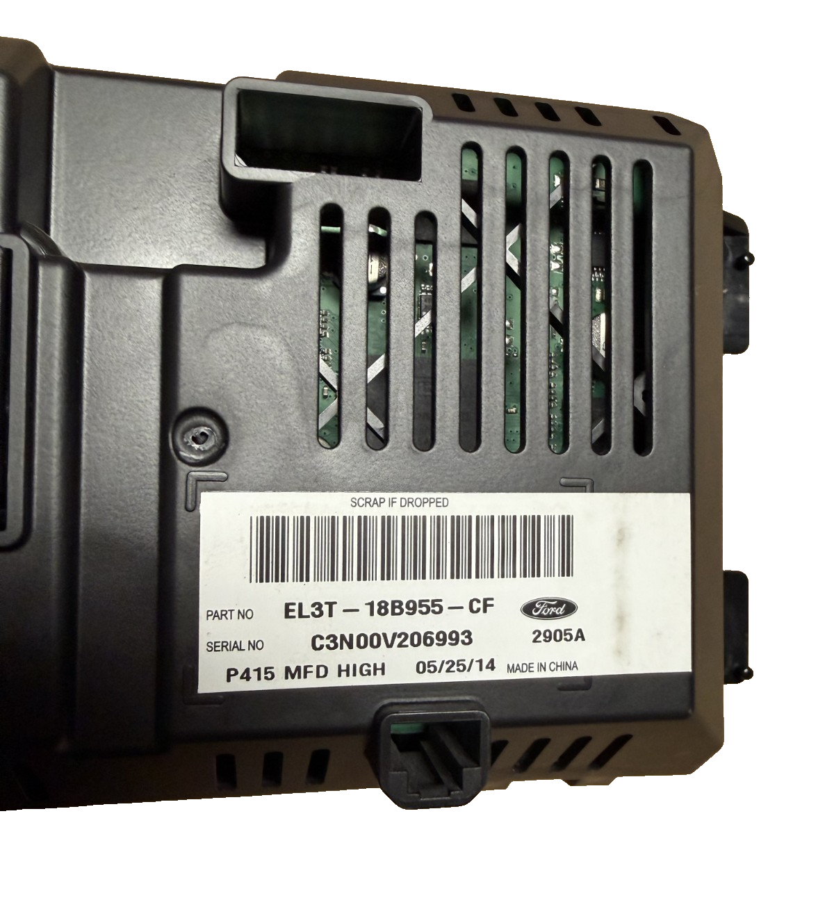 14 2014 Ford F150 Dash Mounted 4.2" Audio Display Screen EL3T 18B955 CF