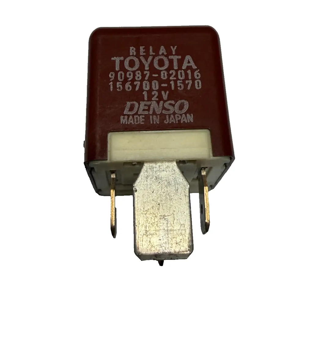 Headlamp Headlight Relay 12V 90987 02016, 156700 1570 fits 2000-2003 Toyota Echo by DENSO