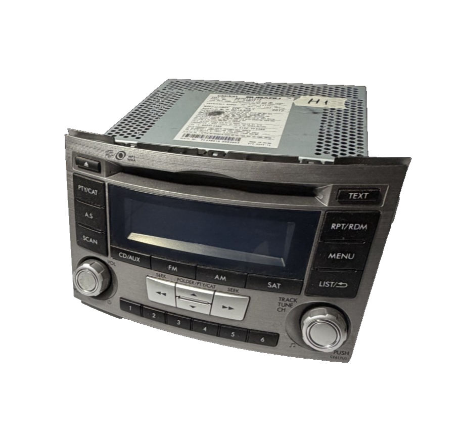 2012-2014 Subaru Legacy Outback Radio Receiver AM FM CD Player 86201AJ61A