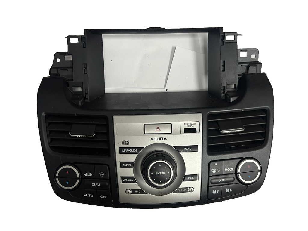 2007-2012 Acura RDX AC Temperature Climate Control Radio Trim 79620STKA410M1