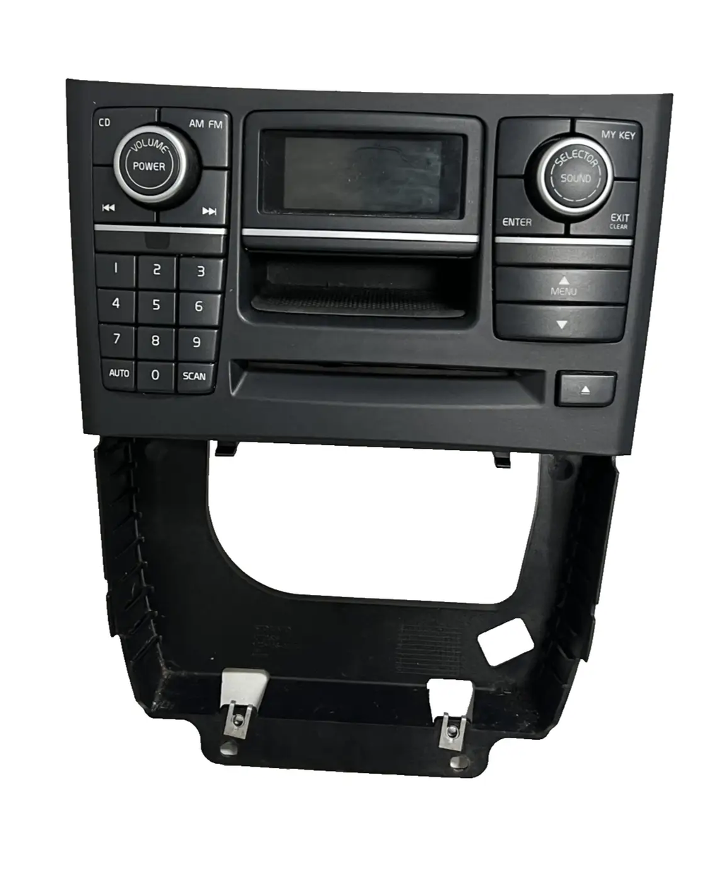 2007-2012 Volvo XC90 Radio Display Control Panel with Bezel OEM 30752420