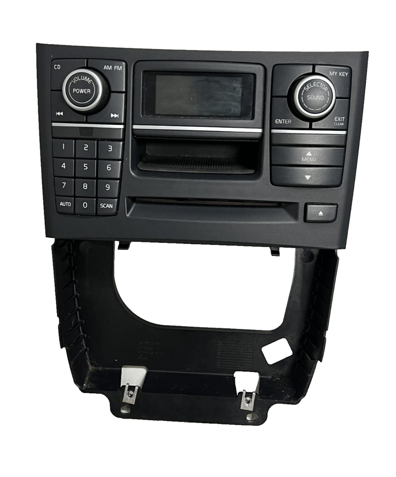 2007-2012 Volvo XC90 Radio Display Control Panel with Bezel OEM 30752420