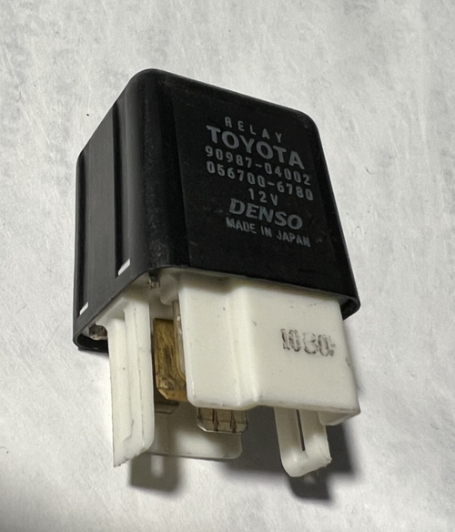 Denso Blower Motor Relay 12V OEM 90987 04002 fits 1984-2002 Toyota 4Runner