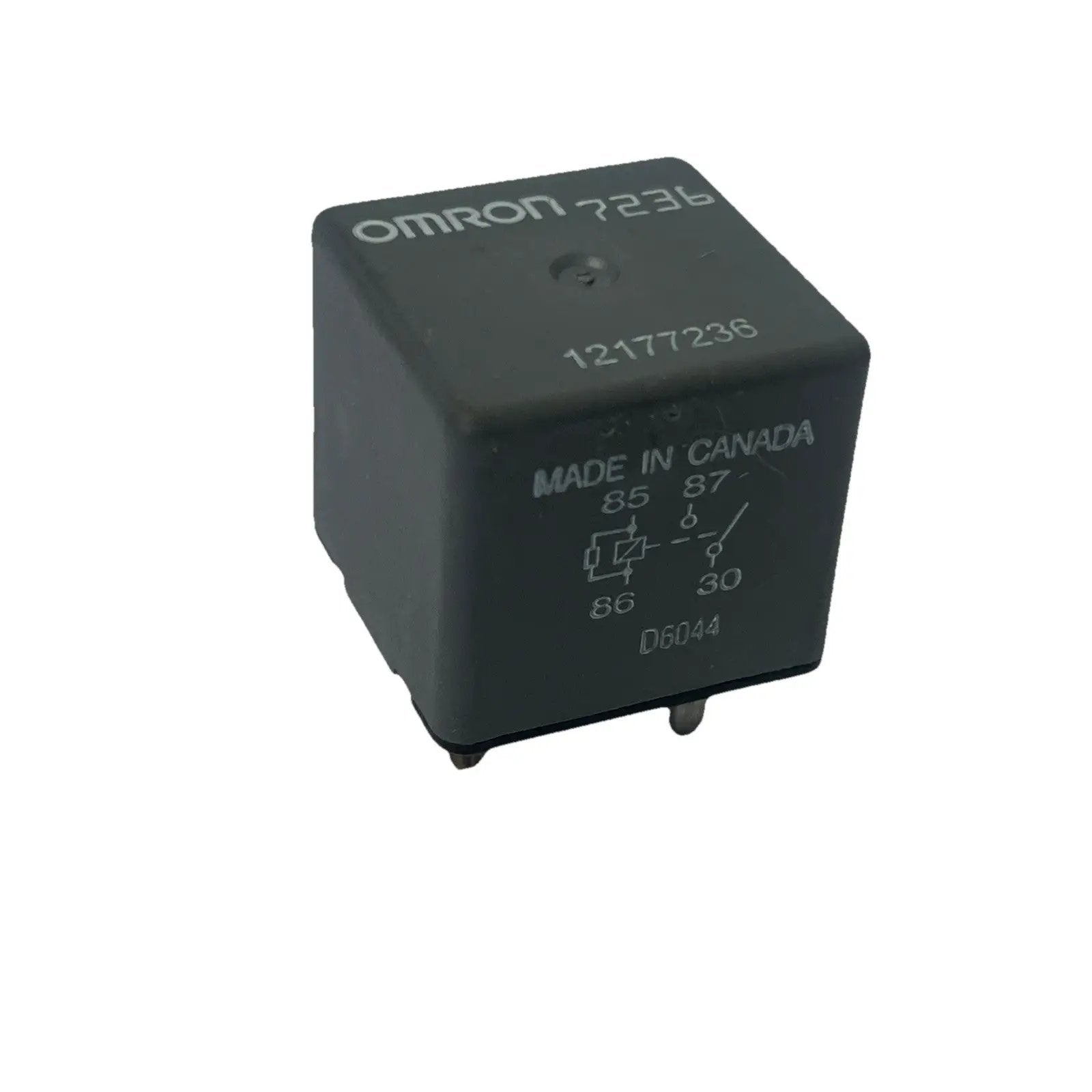 Genuine Omron 4-Pin Rear Window Defogger HVAC Blower Motor Relay OEM 12177236 by Omron