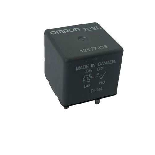 Genuine Omron 4-Pin Rear Window Defogger HVAC Blower Motor Relay OEM 12177236