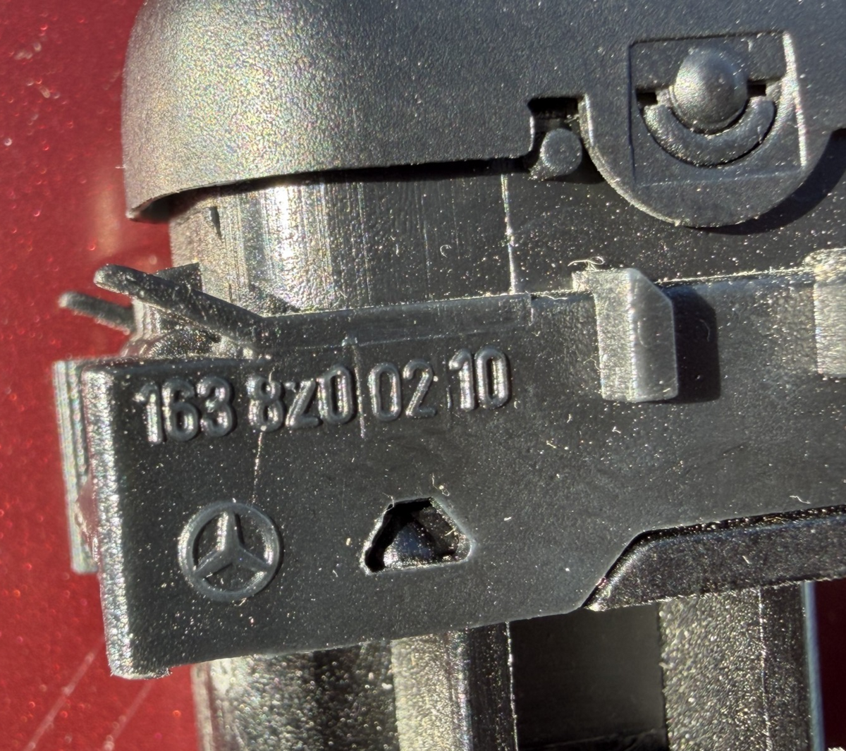 02-05 Mercedes W163 ML350 ML320 Front Seat Heater Switch Button 163 820 02 10