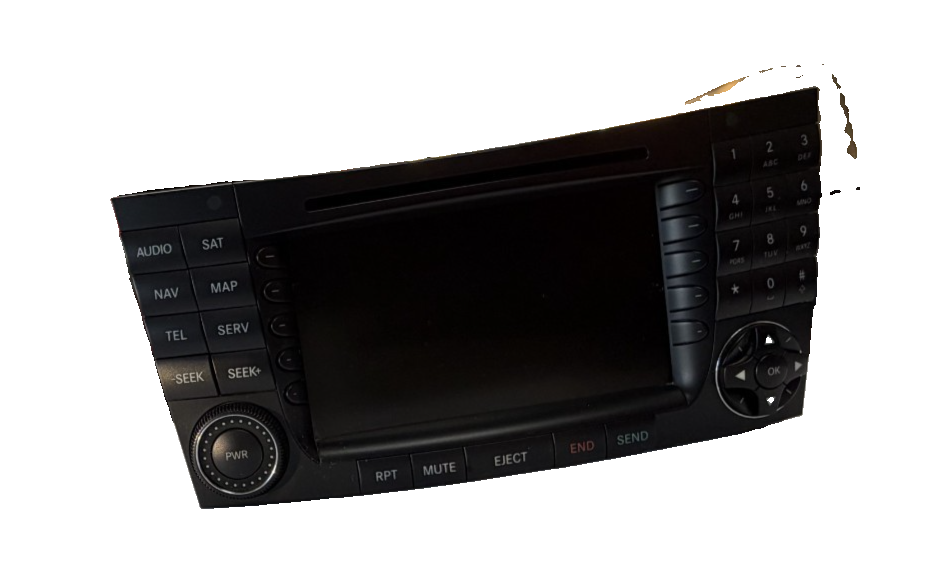 2003-2006 03-06 Mercedes E500 5.0L Command Head Radio Navigation 01652559