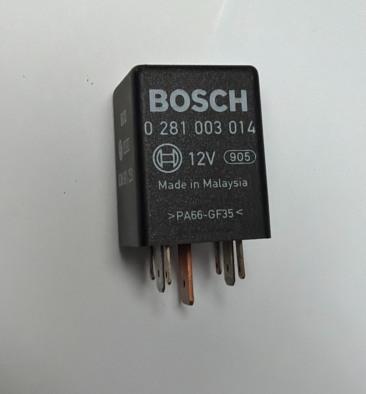 1996-2001 VW TDI Bosch Glow Plug Relay 12V 0 281 003 014, 038 911 253