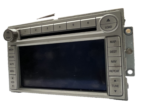 07-10 Lincoln MKX 6 Disc CD MP3 Navigation GPS Player Radio Stereo 7A1T18K931DA