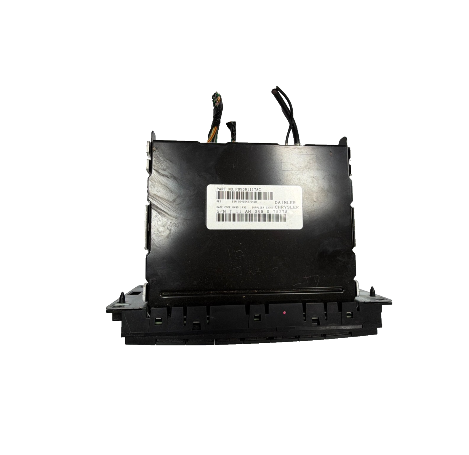 Radio CD MP3 Player AUX Sirius 05091117AC fits 2010 Chrysler Town and Country