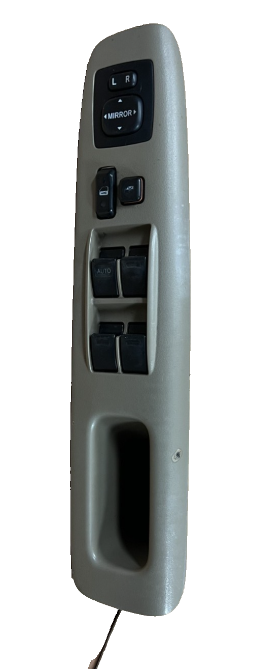 02 03 04 05 06 Toyota Camry Master Window Switch Driver Side Left LH Gray