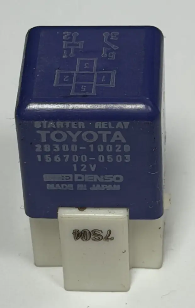 Denso 4 Pin Starter Relay 28300 10020, 156700 0503 fits 1994-2005 Toyota Celica by Toyota