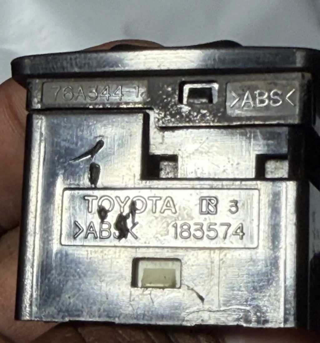 2010-2021 Toyota 4Runner Outer Side Mirror Control Switch 183574, 76A344 Black by Toyota