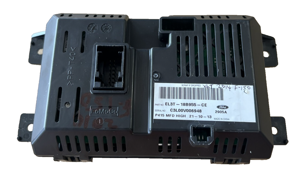 14 2014 Ford F150 F-150 Radio Information Display Screen Monitor EL3T 18B955 CE