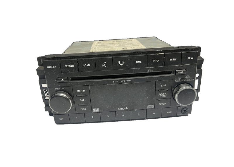 2007-2014 Chrysler Dodge Jeep Radio 6 Disc CD MP3 Player OEM 05064920AE
