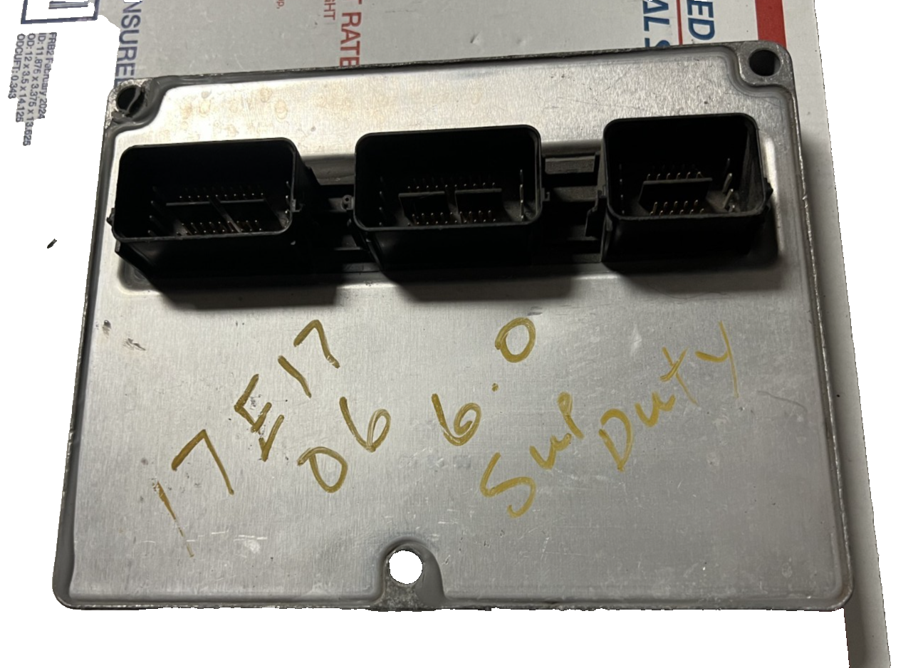 06 2006 Ford F250 F350 Diesel 6.0L ECU Engine Computer Module 6C3A 12A650 BZB