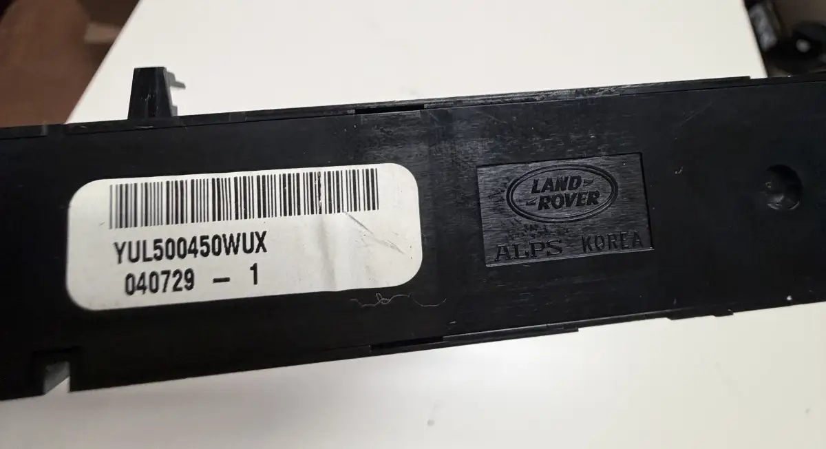 2005 2006 2007 Land Rover LR3 Hazard Switch Lock Switch Assembly YUL500450WUX by Land Rover