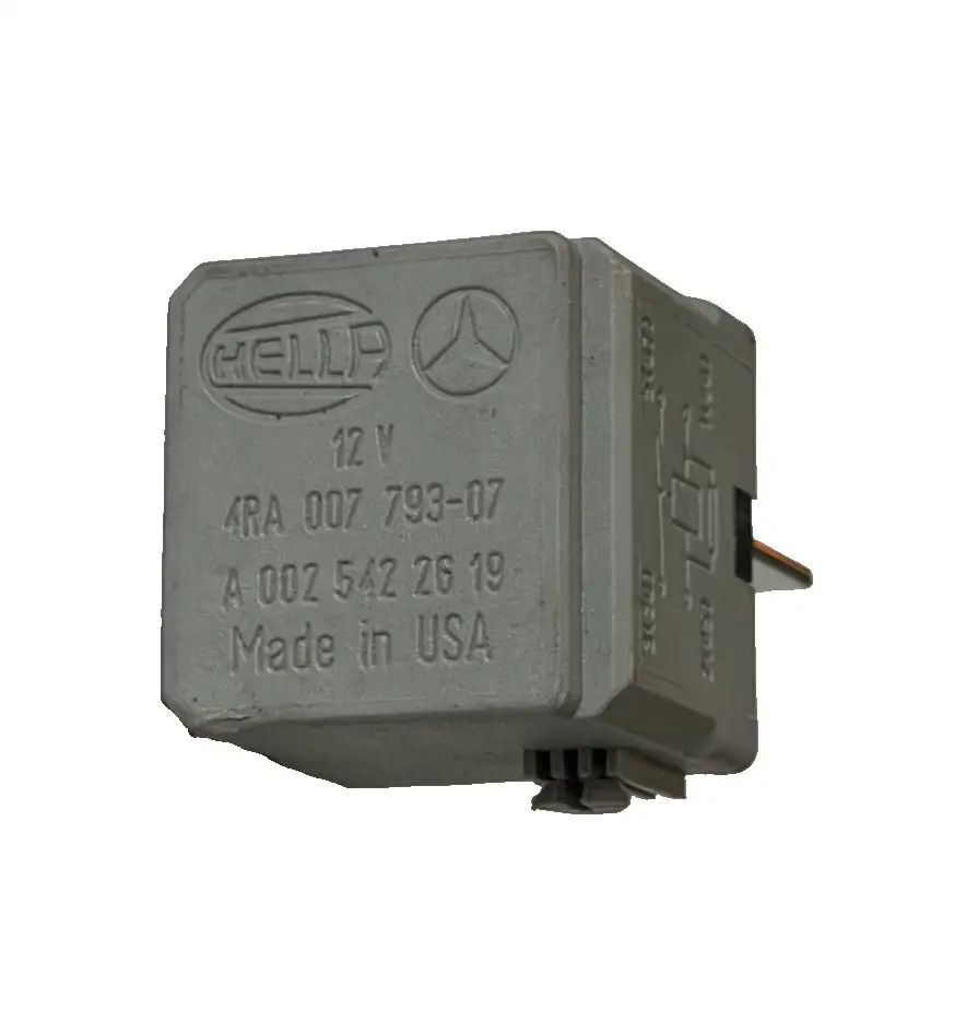 Hella Mercedes-Benz 4 Pin Relay 12V 4RA 007 793 07, A 002 542 26 19 by Hella