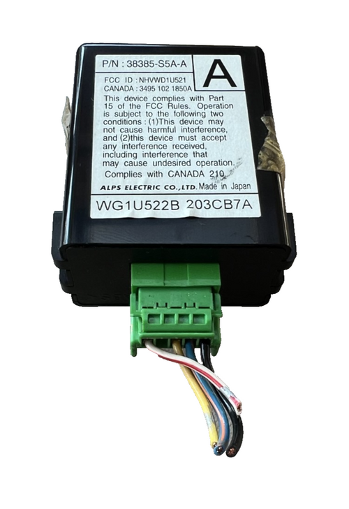 Keyless Entry Receiver Module 38385S5AA, WG1U522B, 203CB7A for 01-05 Honda Civic